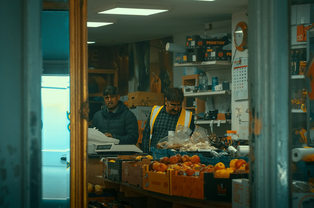 neighborhood grocery store interior